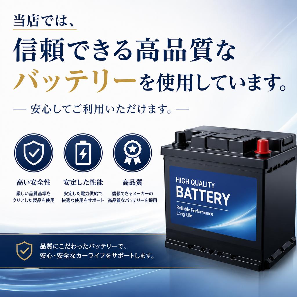 2. 高品質なパーツを使用