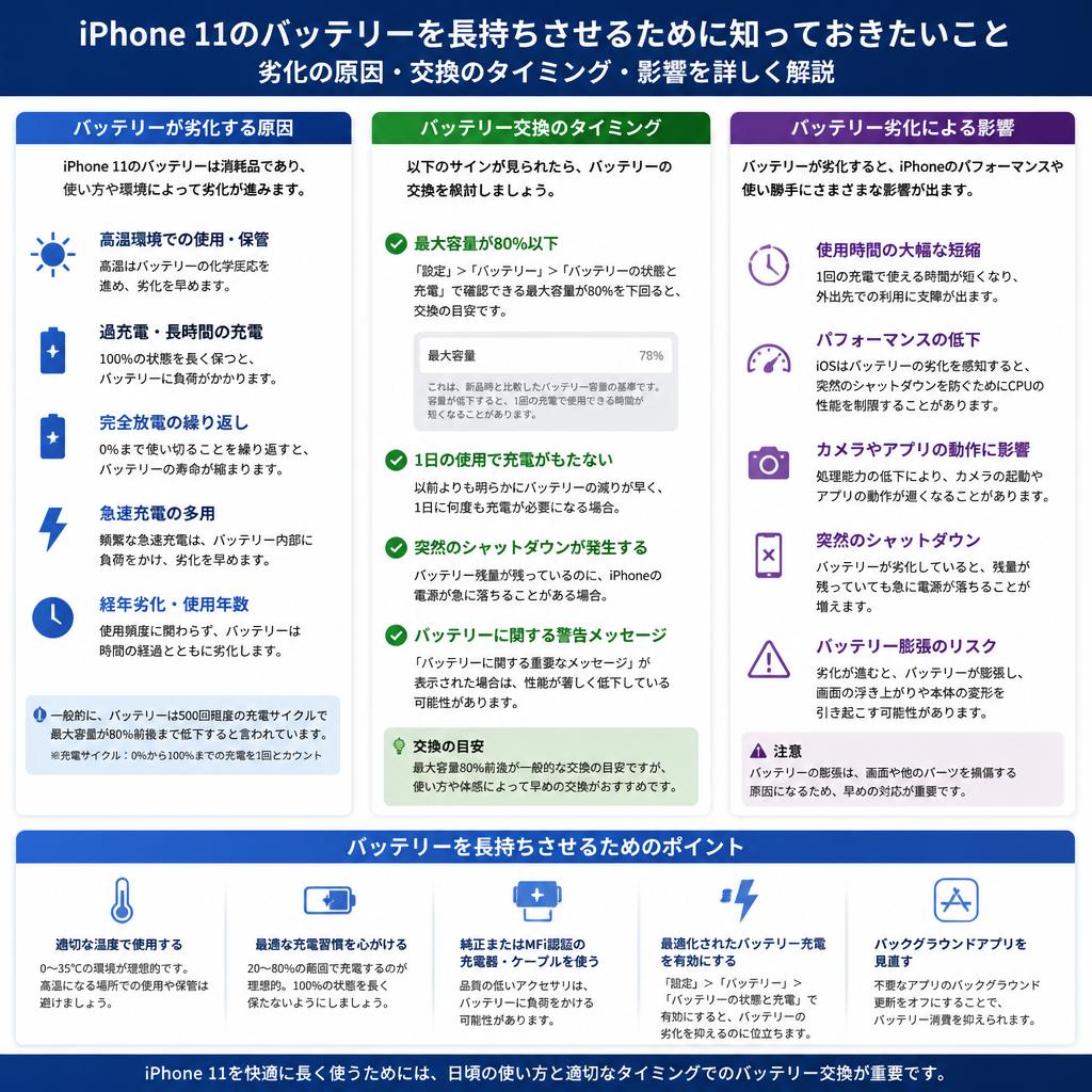 バッテリー交換の必要性