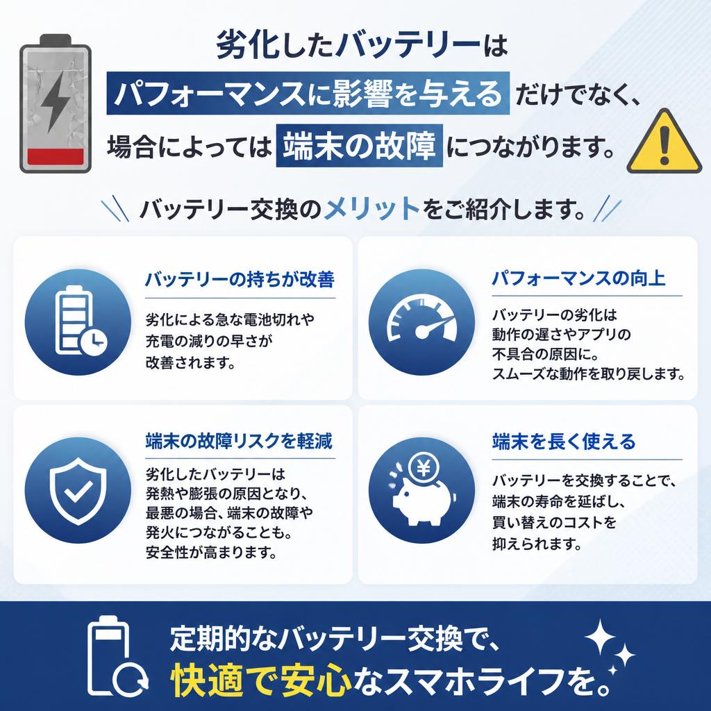 バッテリー交換の重要性
