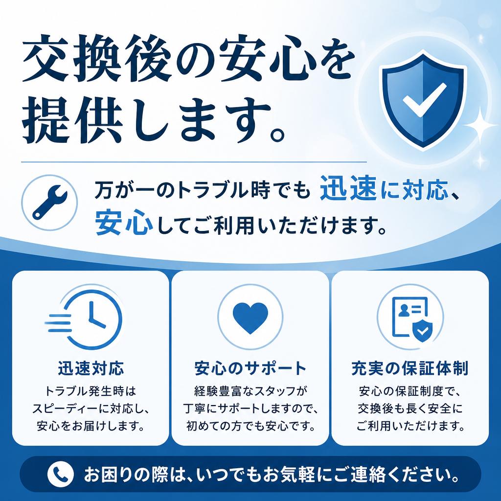 安心の6か月保証
