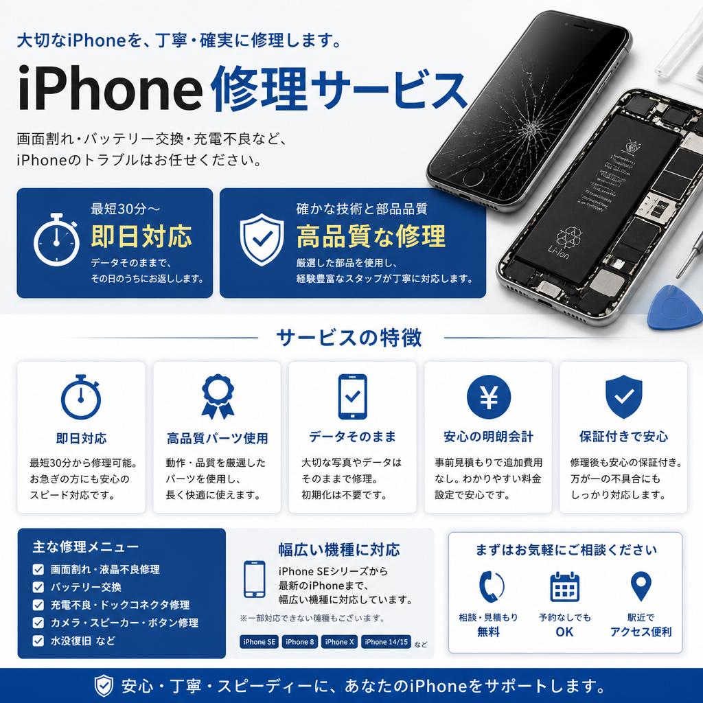 私たちの修理サービス