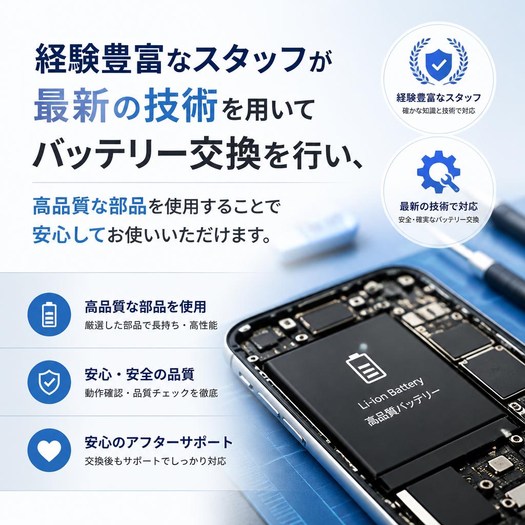 2. 最新技術で安心の修理！