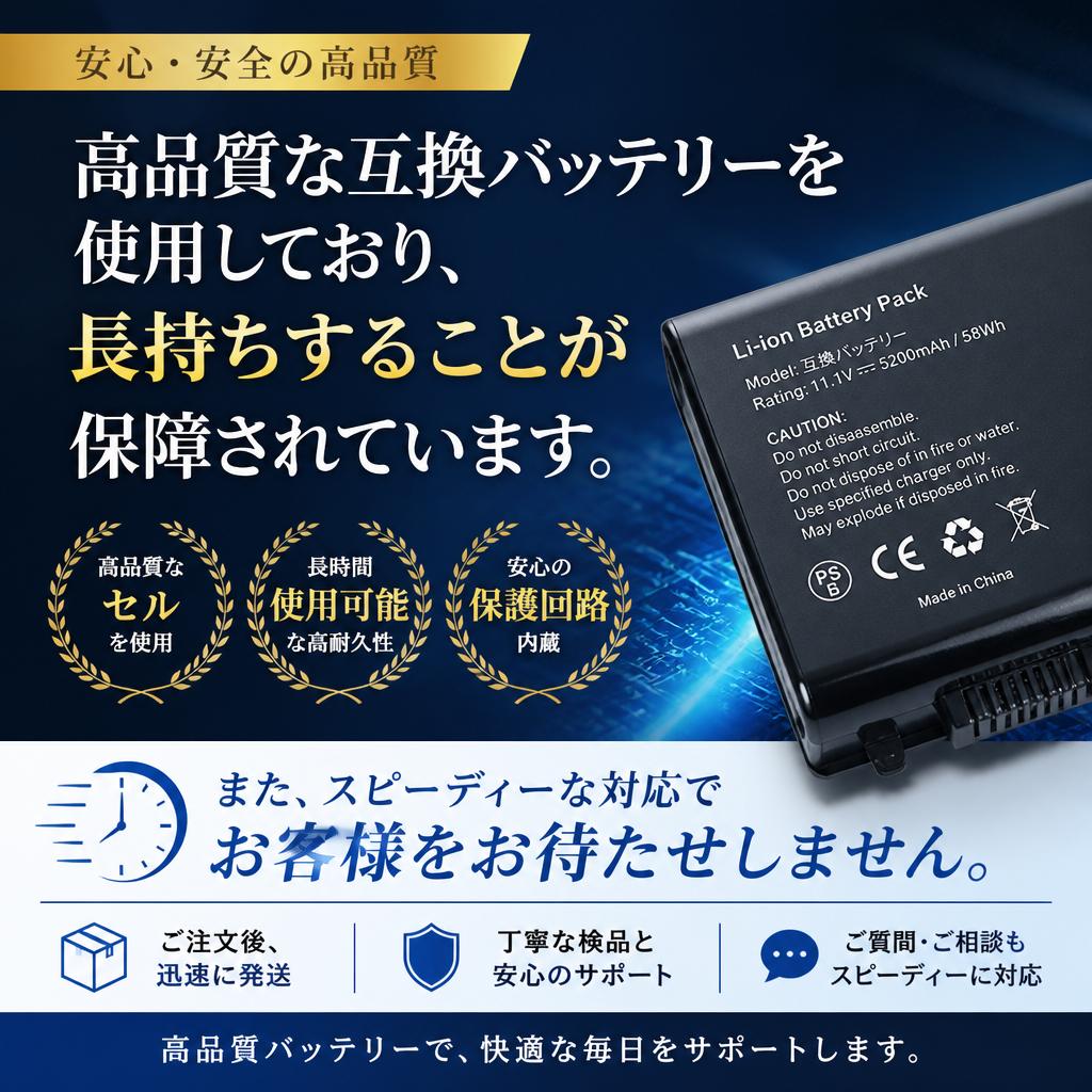 当店のバッテリー交換の特徴