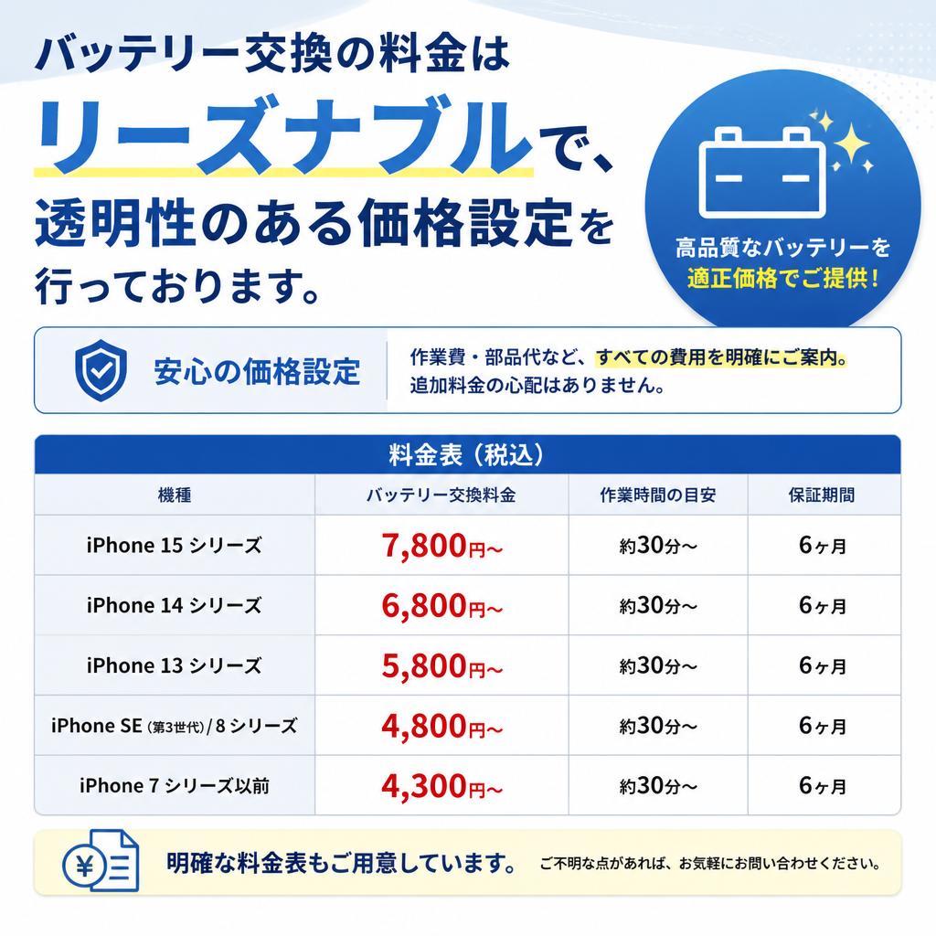 料金とサービス内容