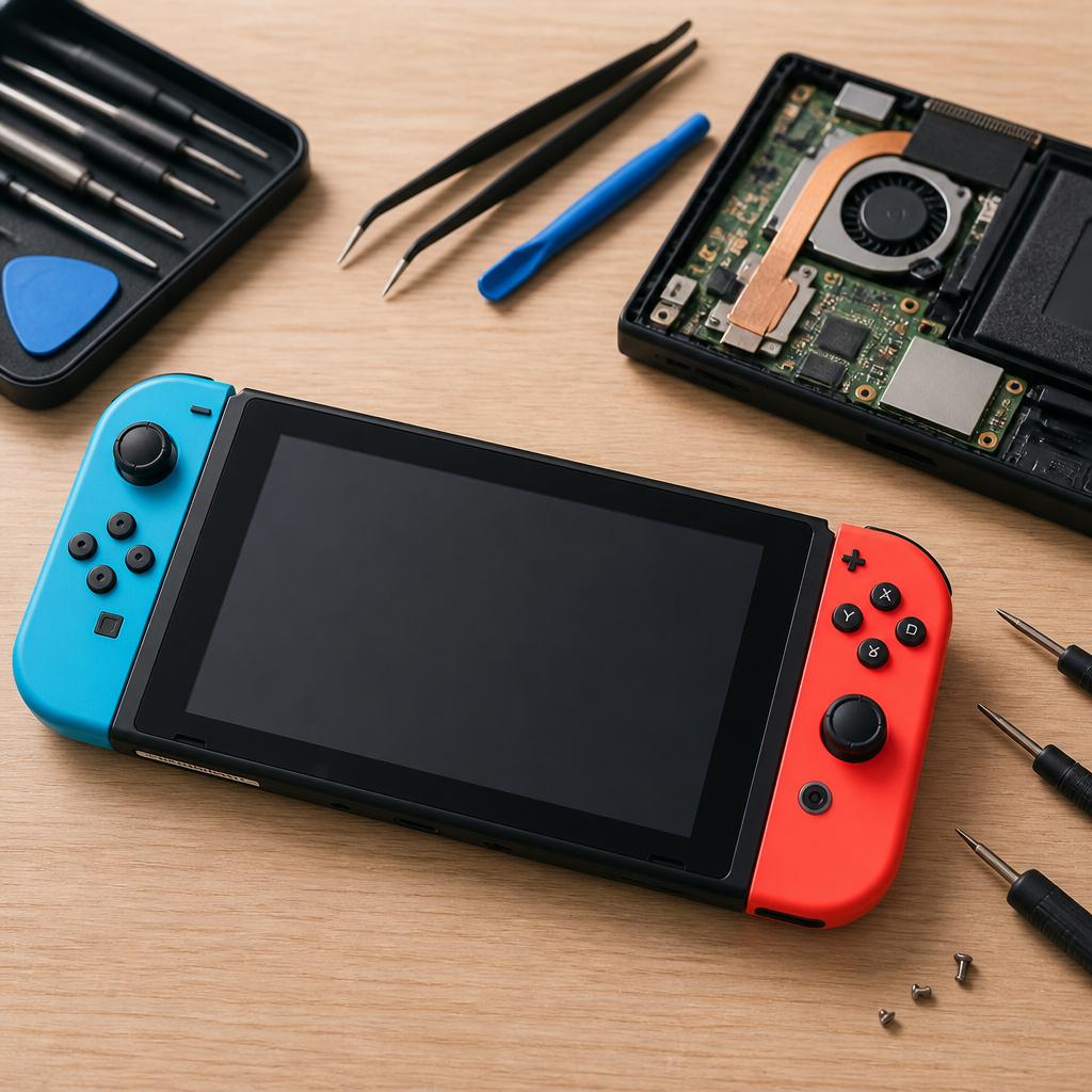 あなたのNintendo Switchがまた遊べる！土浦での即日修理サービス