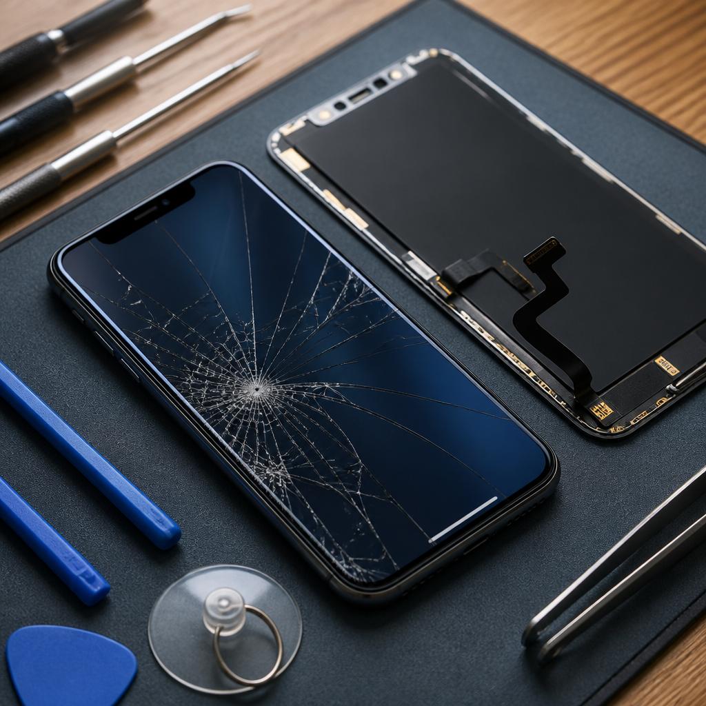 土浦でiPhone画面交換修理ならお任せ！今すぐ快適なスマホライフを取り戻そう！